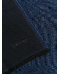 Tom Ford Fringed Logo Scarf