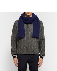 Lanvin Ribbed Wool Scarf