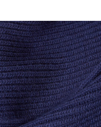 Lanvin Ribbed Wool Scarf