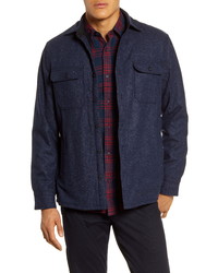 1901 Faux Wool Blend Shirt Jacket