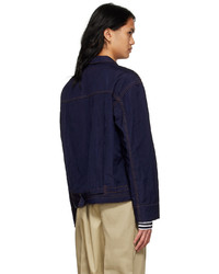 Junya Watanabe Navy Levis Edition Wool Jacket