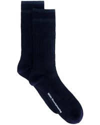 White Mountaineering Striped Ankle Socks