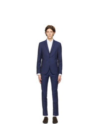 Ps By Paul Smith Blue Wool And Mohair Suit