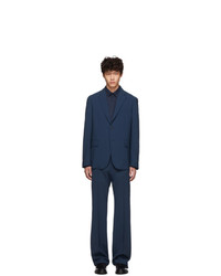 Valentino Blue Wool Suit
