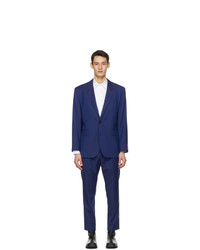 Hugo Blue Wool Ulanfarlys Suit