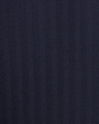 Canali Chevron Wool Double Breasted Two Piece Suit Blue