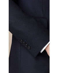 Burberry Classic Fit Wool Part Canvas Suit