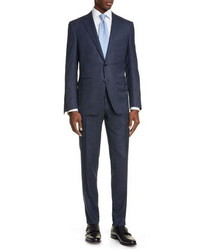 Canali Fit Solid Wool Suit