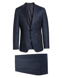 BOSS Goswin Trim Fit Solid Wool Suit