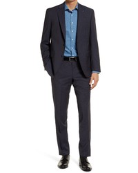 Ted Baker London Jay Mixy Neat Slim Fit Wool Suit