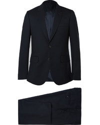 Paul Smith London Navy A Suit To Travel In Soho Wool Suit