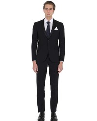 Manuel Ritz Slim Fit Stretch Wool Tuxedo Suit