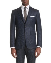 Burberry Millbank Trim Fit Wool Silk Suit