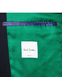 Paul Smith Navy A Suit To Travel In Soho Slim Fit Wool Suit