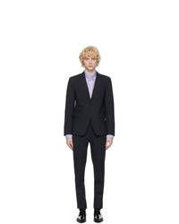 DSQUARED2 Navy Tropical Wool London Fit Suit