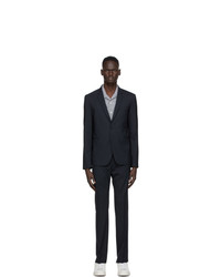 Ps By Paul Smith Navy Wool Besom Suit