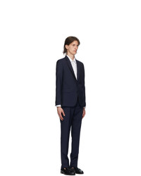 Paul Smith Navy Wool Mohair Suit
