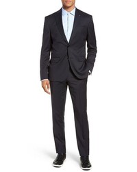 Ted Baker London Roger Extra Trim Fit Stripe Wool Suit