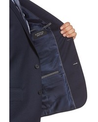 Nordstrom Shop Trim Fit Solid Wool Suit