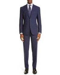 Canali Sienna Soft Fit Solid Wool Suit