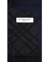 Burberry Slim Fit Travel Tailoring Virgin Wool Birdseye Suit
