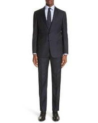 Emporio Armani Trim Fit Solid Wool Suit