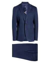 Jack Victor Unconstructed Hartford Wool Suit In Navy At Nordstrom
