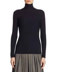 Ralph Lauren Collection Ribbed Wool Pullover