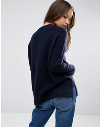 Asos Petite Petite Sweater In Wool Mix
