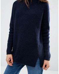 Asos Petite Petite Sweater In Wool Mix