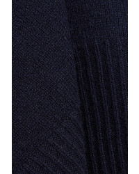 The Row Sibel Wool And Cashmere Blend Sweater Midnight Blue