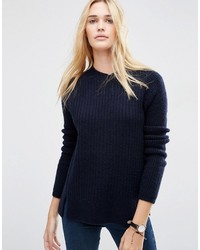 Asos Sweater In Wool Mix