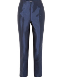 Gabriela Hearst Masto Silk And Wool Blend Tapered Pants