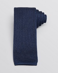 Bloomingdale's Hilditch Key Knit Silk Solid Skinny Tie