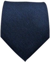 The Tie Bar Solid Navy Wool