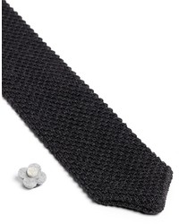 Lardini Wool Waffle Knit Tie