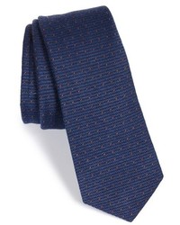 Wrk Dot Silk Wool Tie