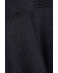Marni Double Faced Wool Blend Jersey Tunic Midnight Blue