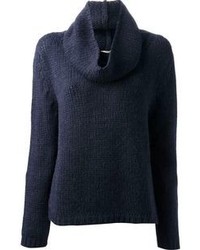 Attic And Barn Wide Knit Pullover Sweater