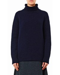 Daughter The Rib Knit Roll Neck Sweater