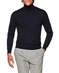 Suitsupply Fine Merino Wool Turtleneck Sweater