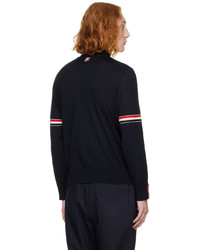Thom Browne Navy Armband Sweater