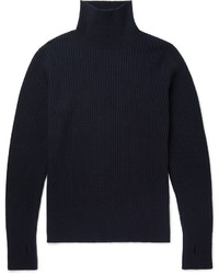 Oliver Spencer Ribbed Wool Rollneck Sweater