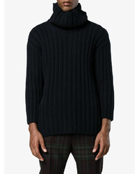 Etro Roll Neck Ribbed Sweater