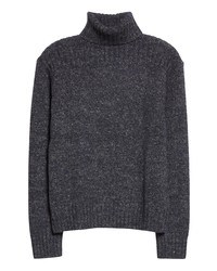 Double RL Rrl Wool Blend Turtleneck Sweater