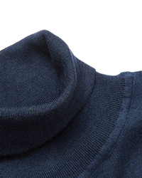 Brioni Wool Silk And Cashmere Blend Rollneck Sweater