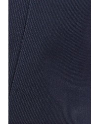 The Kooples Navy Stripe Fitted Wool Vest