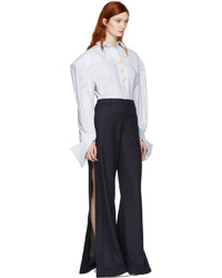 Jacquemus Navy Le Pantalon Gardian Trousers