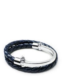Navy Woven Bracelet