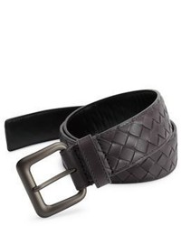Bottega Veneta Intrecciato Woven Leather Belt